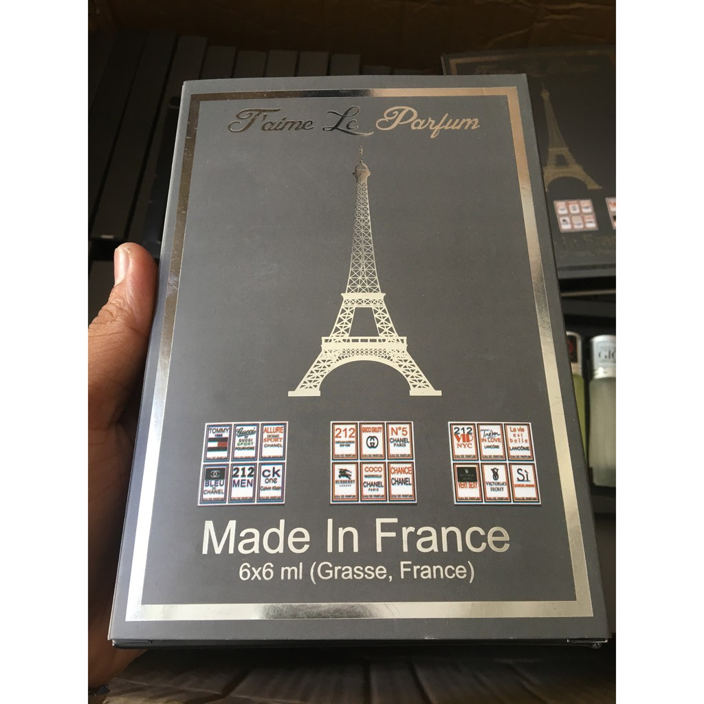 SET 6 Chai Nước Hoa Lăn Cực Thơm - Nồng Nàng Quyến Rũ Nam/Nữ Đủ Mùi