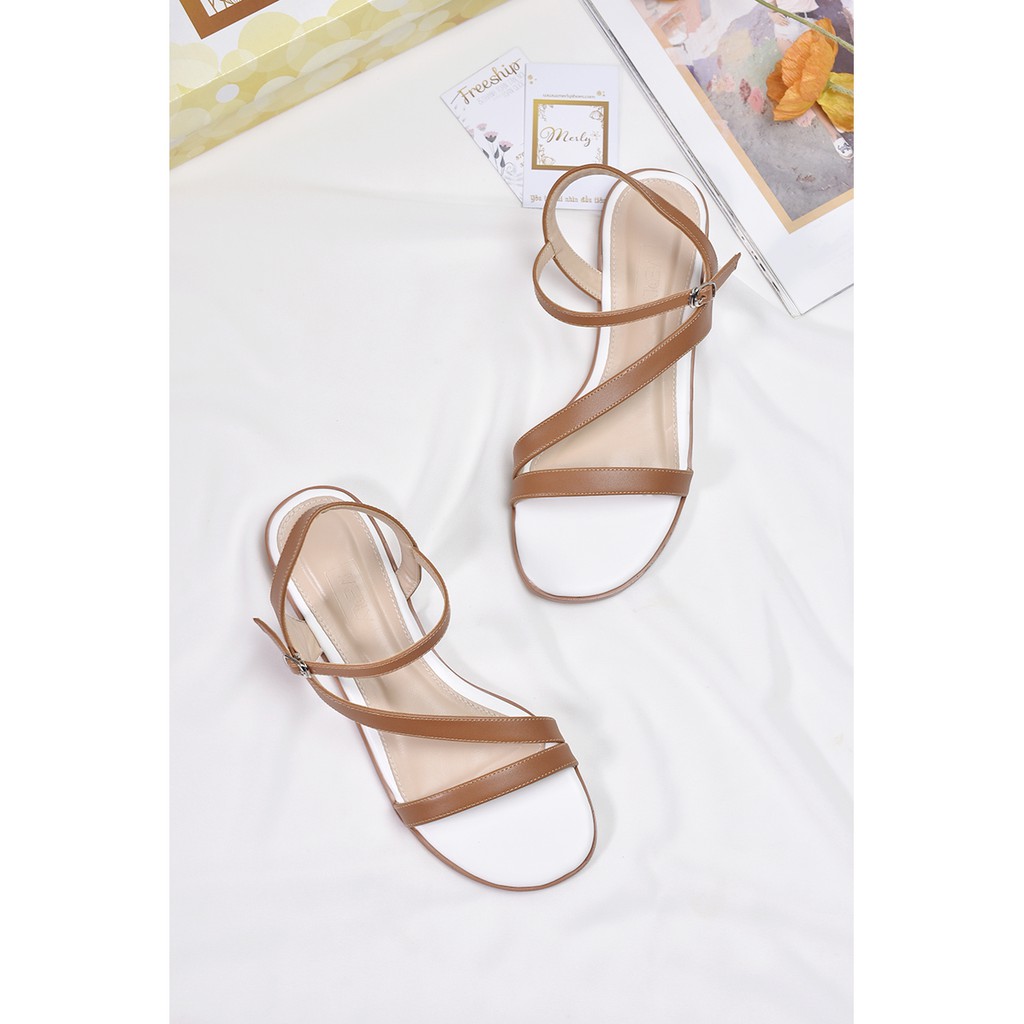 [Mã BMBAU50 giảm 7% đơn 99K] Giày sandal đế bệt Merly 1251