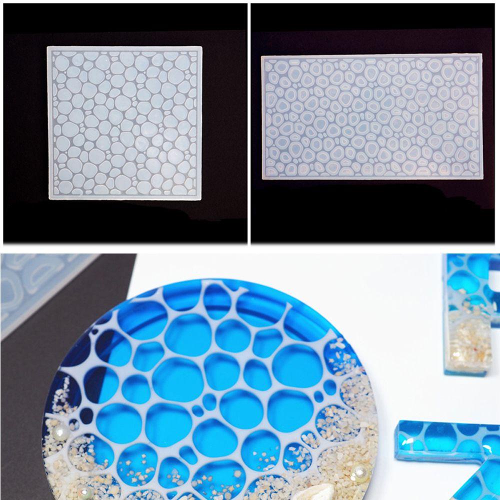 FAY Khuôn Làm Đồ Thủ Công Bằng Nhựa Resin UV Hình Sóng Biển