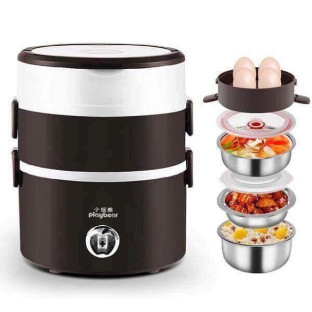 Cặp lồng cơm hâm nóng 3 tầng inox cao cấp #3