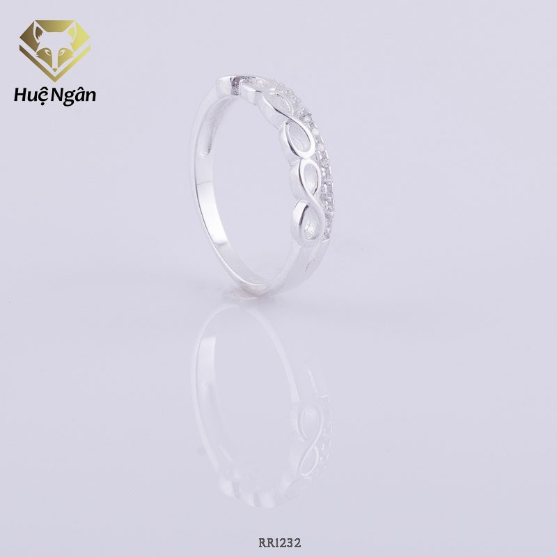 Nhẫn bạc Ý 925 Huệ Ngân - Vô cực RR1232