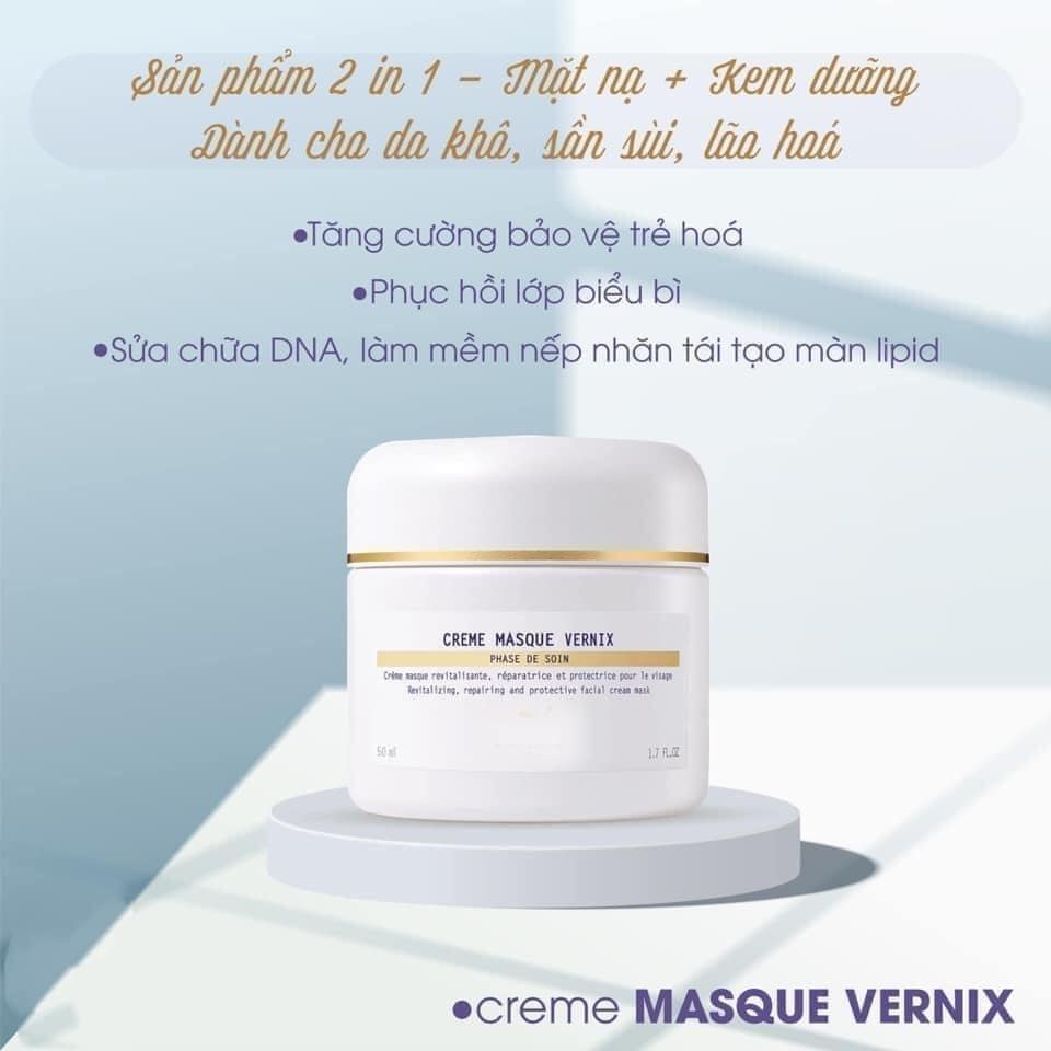 Kem dưỡng Creme Masque Vernix 50ml Tăng Cường Bảo Vệ, Trẻ Hóa Và Phục Hồi Sức Sống Biểu Bì