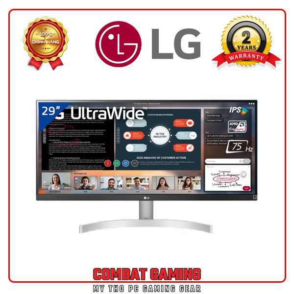 Màn Hình LG 29WN600W 29&quot; IPS 75Hz Freesync HDR UWFHD Chính Hãng