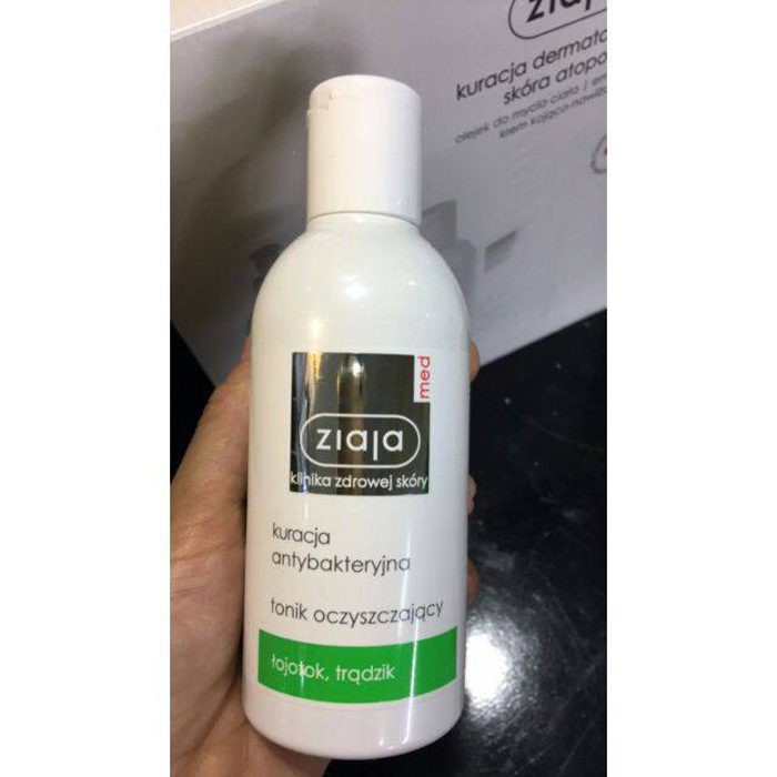 Ziaja - Nước Hoa Hồng Cân Bằng Độ Ẩm Cho Da, Dành Cho Da Mụn Med Xanh 200ml