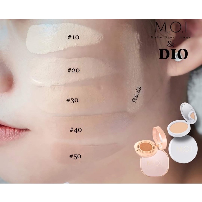 Phấn nước MOI COSMETICS Baby Skin Cushion - Phấn nước Hồ Ngọc Hà