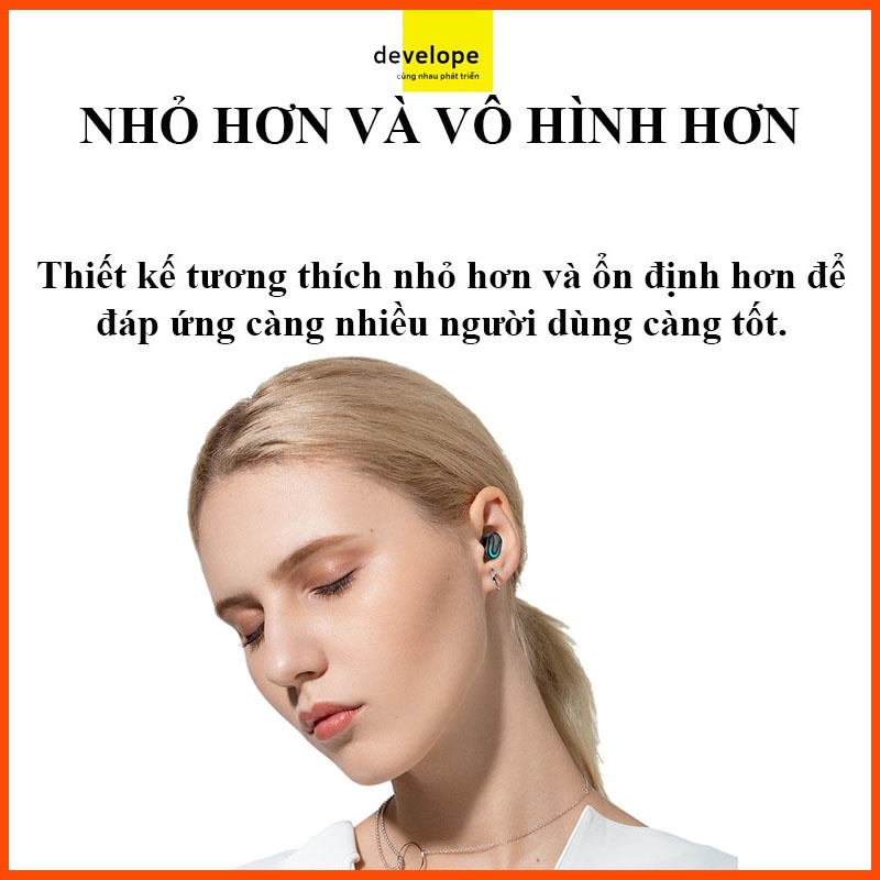 Tai nghe bluetooth tws Q32-1 nhỏ không dây hifi phong cách thể thao cho android