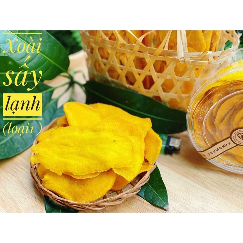 Xoài sấy dẻo xuất khẩu 150k/kg loại 1