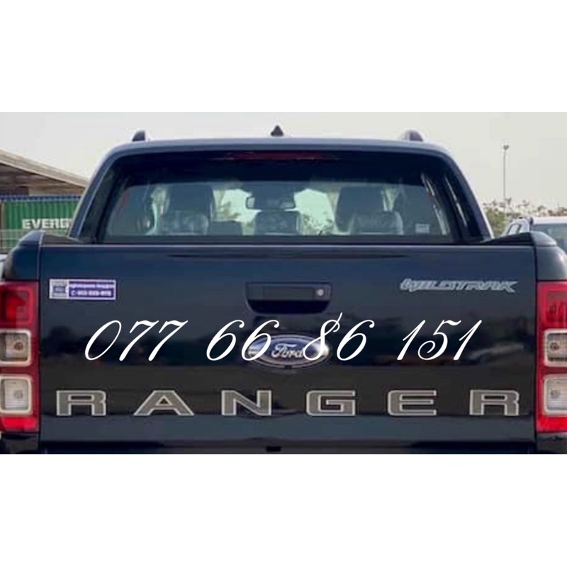Tem Ranger 4x4 Đời Mới Full bộ. Tem Dán Xe Ranger 4x4 Đời Mới