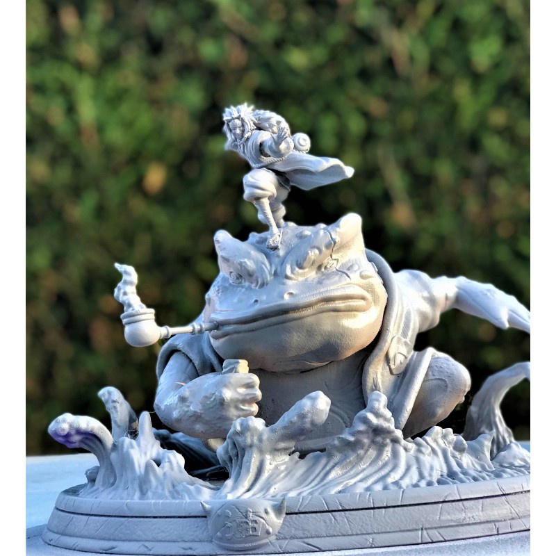 File in 3D Jiraiya And Gamabunta - Naruto