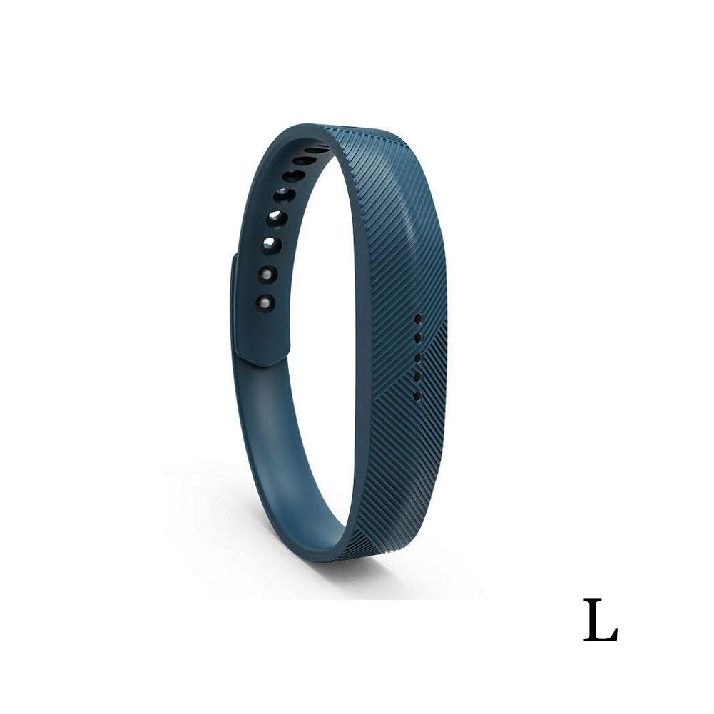 AL Dây đeo đồng hồ đeo tay thay thế silicone cho vòng đeo tay thông minh Fitbit Flex 2