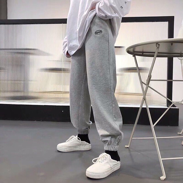 Quần Jogger Thêu 3 Màu đủ size cho Nam Nữ Ulzzang Unisex