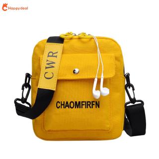 Túi xách canvas đeo chéo thời trang nữ