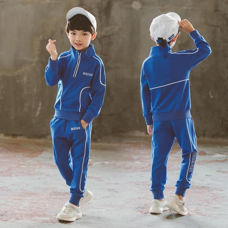 Bộ Thể Thao Cổ Bẻ bé trai