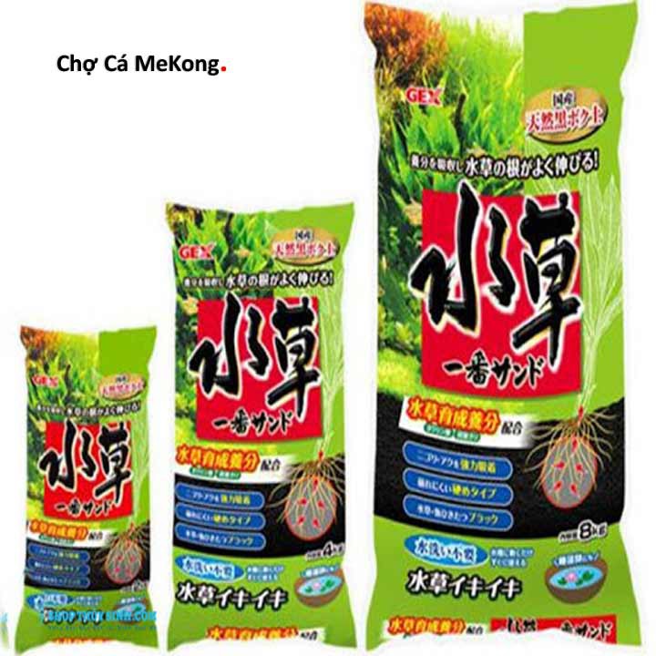 Phân nền Gex Xanh Túi zip 1kg bao 2kg Phân nên thủy sinh cao cấp