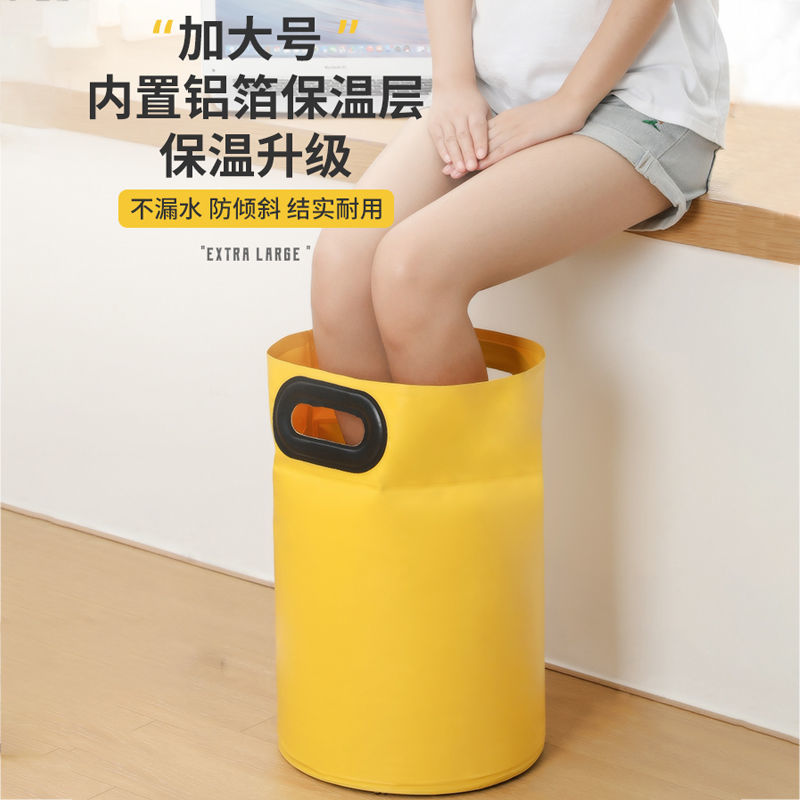 Chậu Ngâm Chân Có Thể Gấp Gọn Tiện Lợi Khi Đi Du Lịch