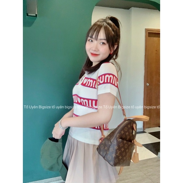 (T.U Bigsize 50-75kg) Áo Len Mongtoghi Dáng Ngắn Cổ Bẻ Hoạ Tiết Lạ Hàng QCCC #2202