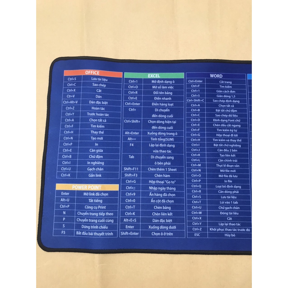 Pab Bàn Di Miếng Lót Chuột Cỡ Lớn 30x80|30x70|25x30 Hình Công Thức Dùng Cho Máy Vi Tính Văn Phòng PC Laptop Viki Link