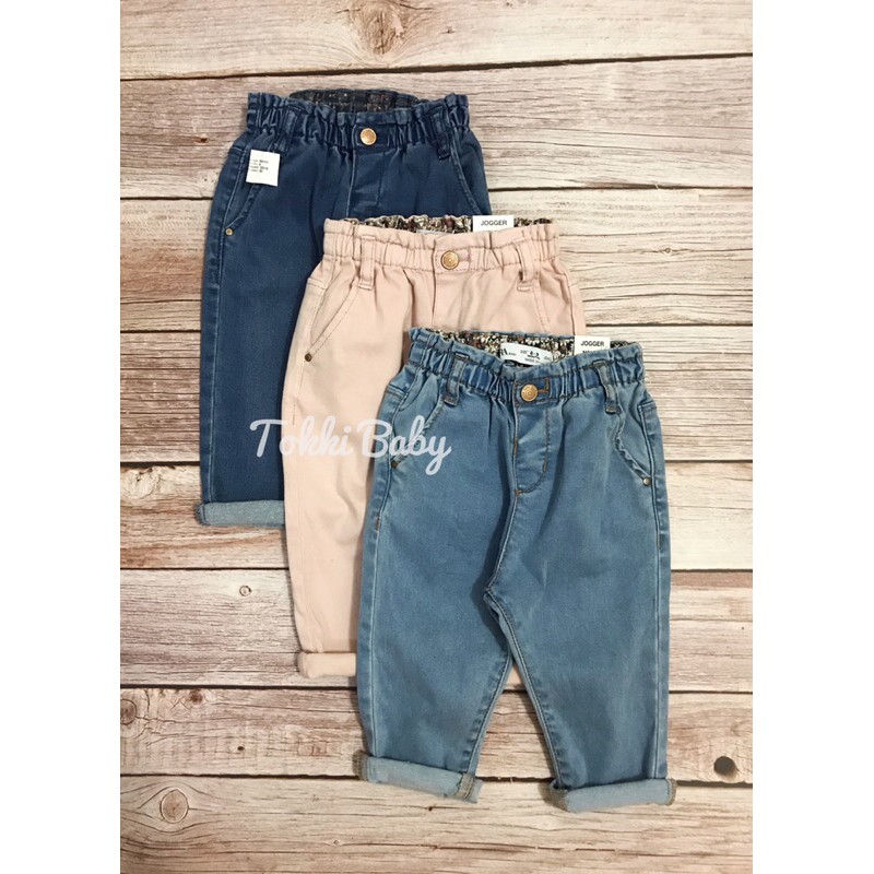 Quần jeans bagging co giãn dư xịn cho bé (3 màu)