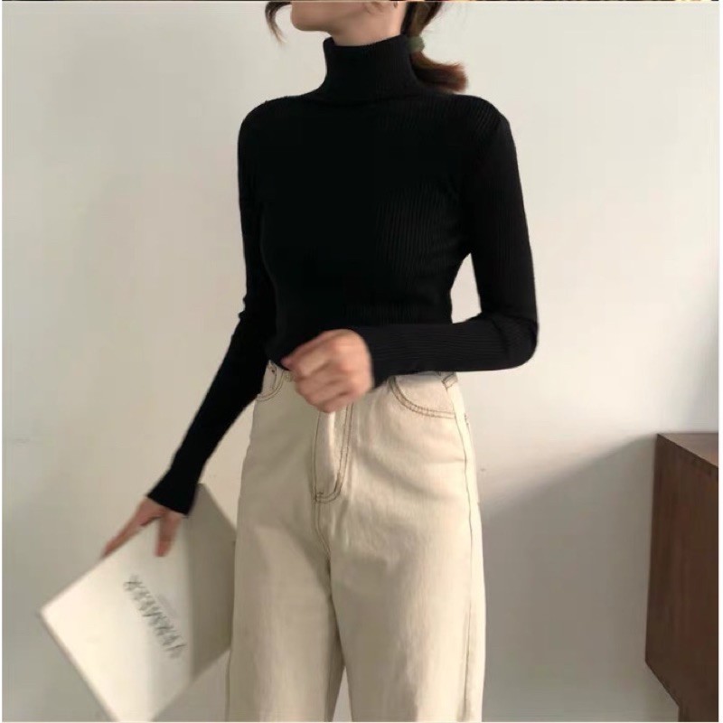 Áo len tăm cổ LỌ Siêu ấm