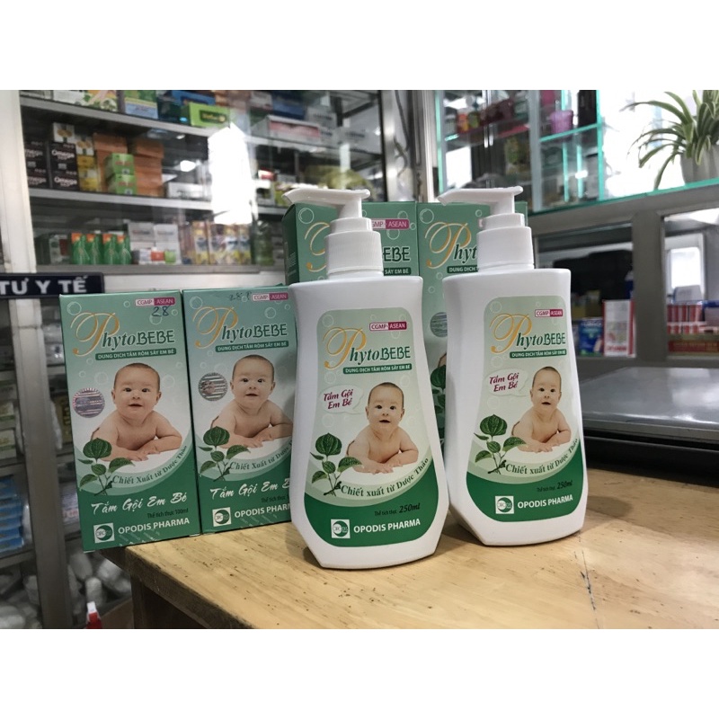 SỮA TẮM RÔM SẢY CHO BÉ PHYTOBEBE