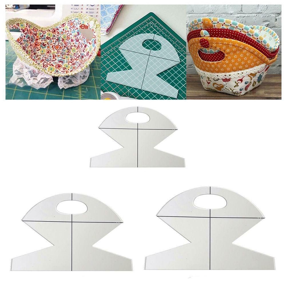 MELODG Thước Đo Bằng Acrylic Chuyên Dụng Cho May Vá