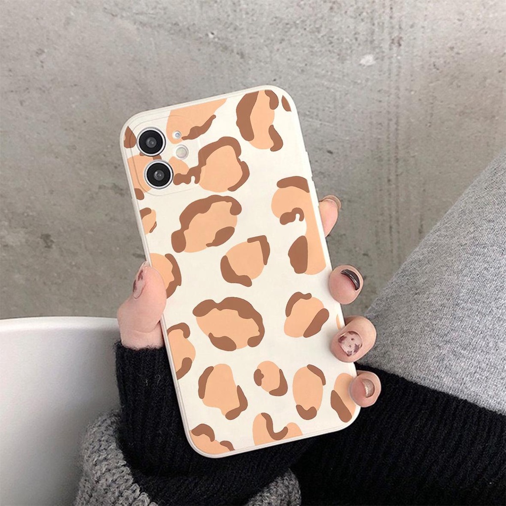 Ốp iPhone viền vuông cute dễ thương T55