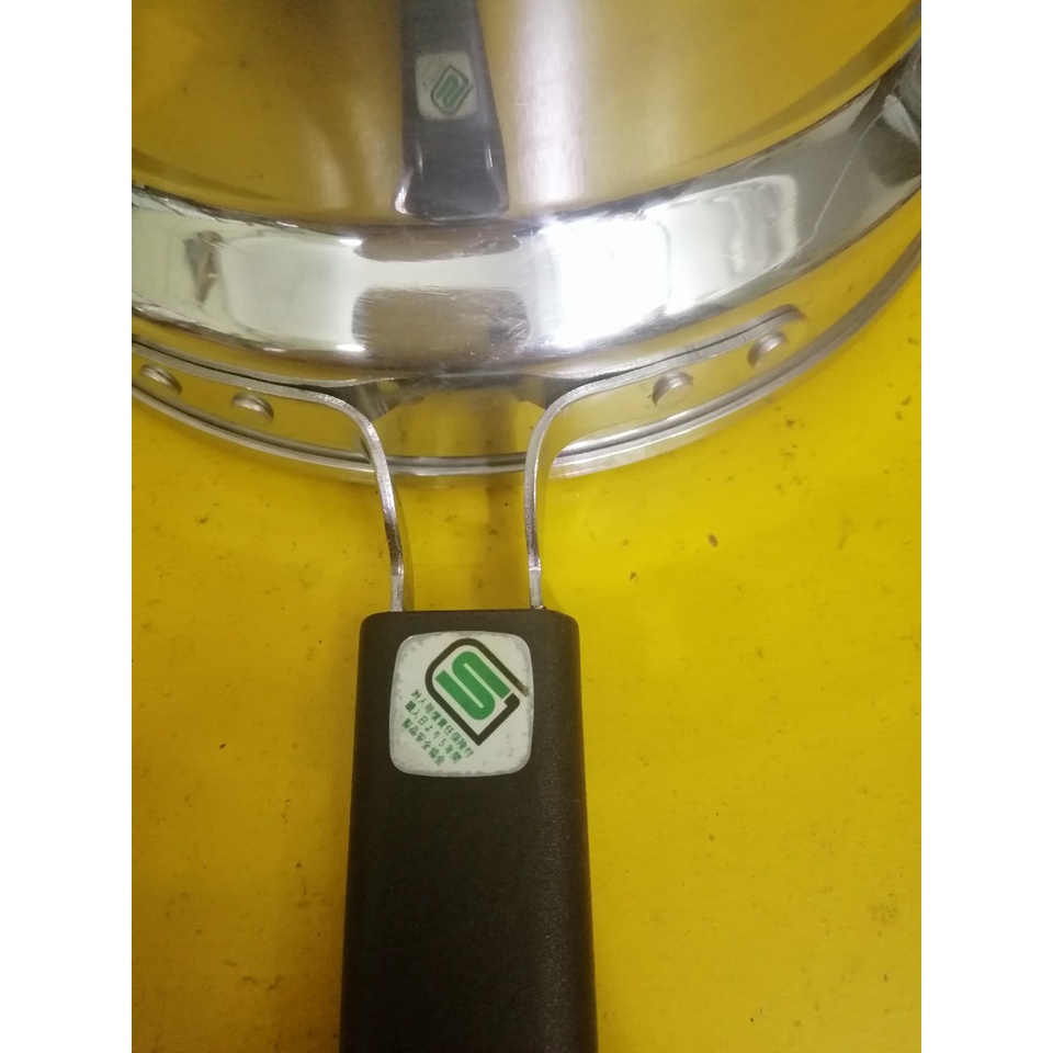 Quánh inox nội địa Nhật, size 20cm, cao 9cm (307), dùng được bếp từ