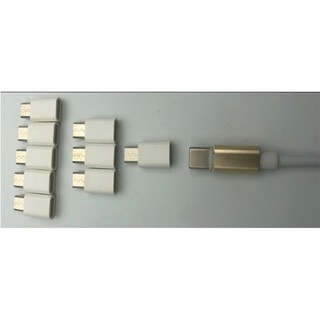 Đầu chuyển đổi Type C sang Micro USB - Trắng