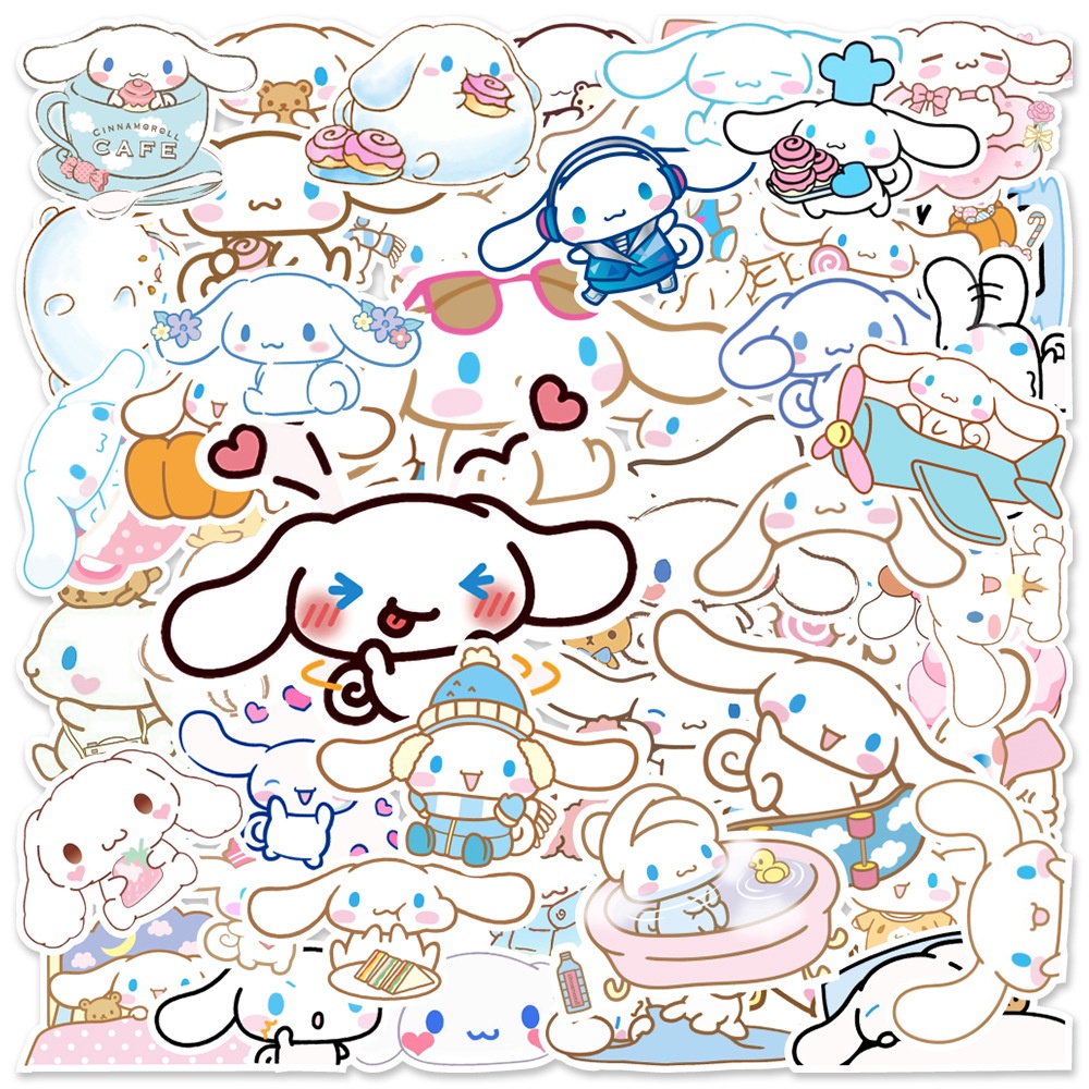 Sticker Dán Nón Bảo Hiểm Nhãn Dán Chống Thấm Nước Sticker Hoạt Hình animal Dán Laptop Điện thoại mẫu Chó Yugui