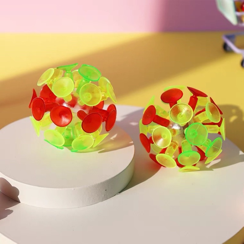Bóng ném dính loại có đèn / không đèn sticky ball - đồ chơi cho bé