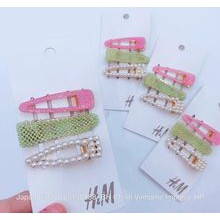 Set 3 kẹp tóc nhũ bé gái
