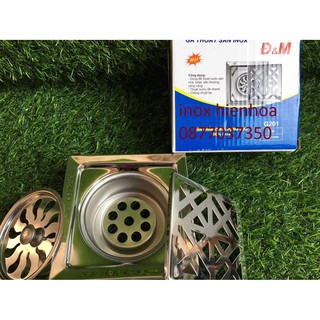 Phễu sàn, hố ga thoát nước inox giá rẻ 5.0