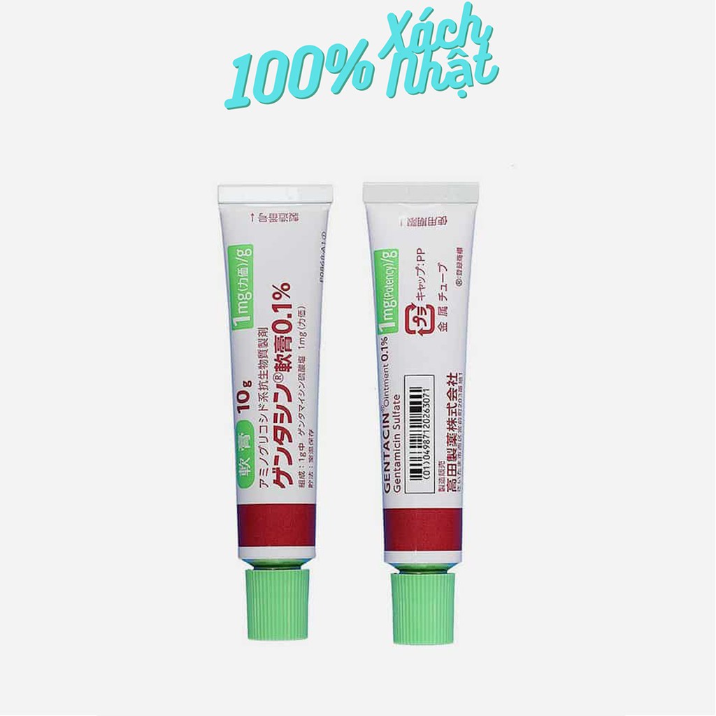 Kem ngừa mụn sẹo GENTACIN NHẬT BẢN 1% date xa