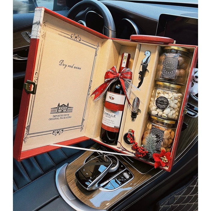 Hộp quà da cao cấp sang trọng | BigBuy360 - bigbuy360.vn