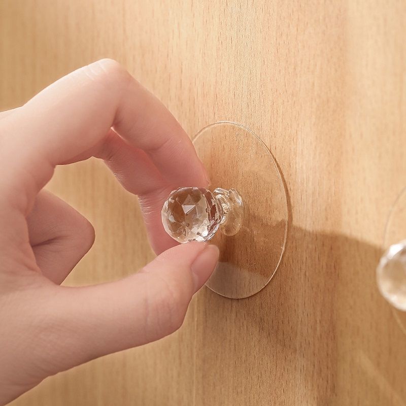 Tay Nắm Cửa Tủ Kéo Vô Hình Tự Dính Dành Cho Tủ Quần Áo/Cửa Kính/Cửa Chính 5.30