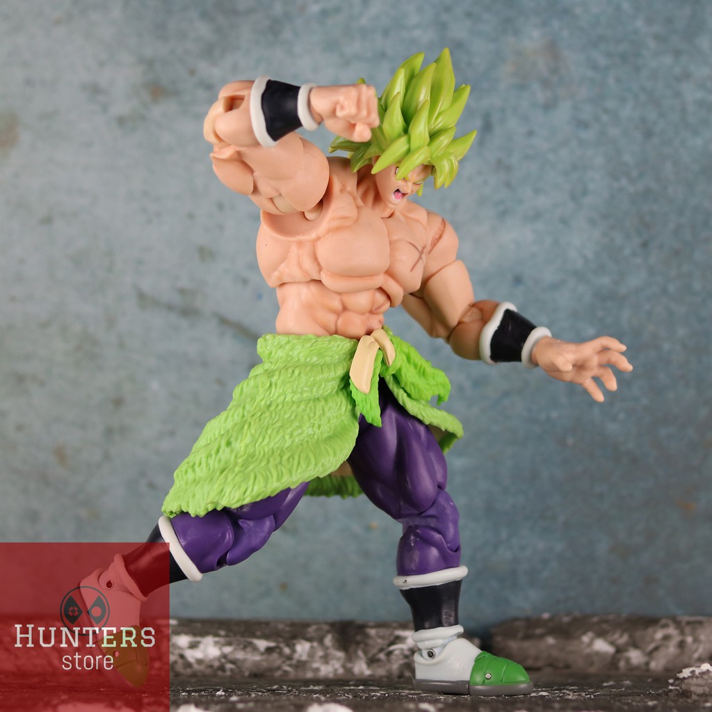 Mô hình Super Saiyan Broly Full Power Shf Dragon Ball Super Movie