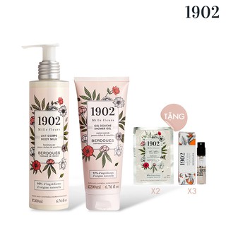 [Mã FMCG8 giảm 8% đơn 250K] Bộ Sản Phẩm Làm Sạch Và Dưỡng Da Toàn Thân Berdoues 1902