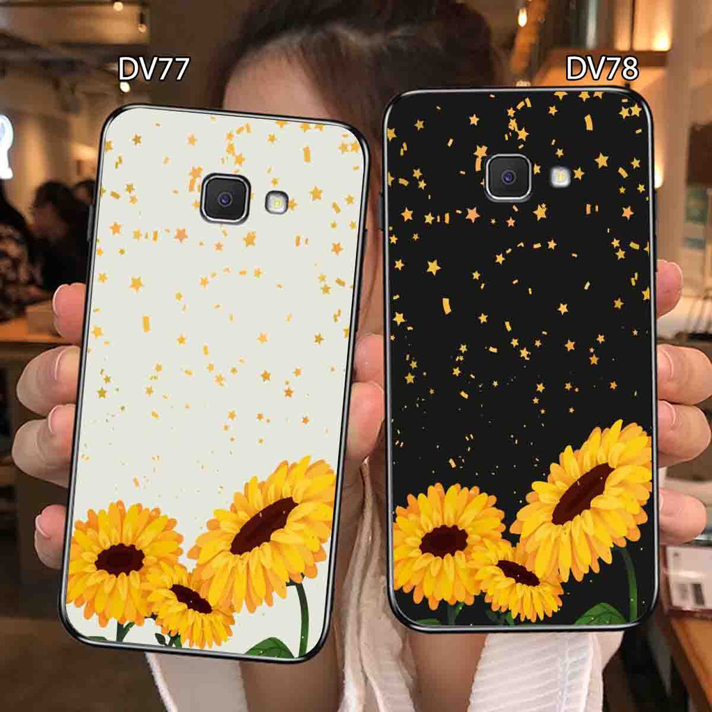 ỐP lưng điện thoại cho SAMSSUNG J7 PRIME , J5 PRIME , J4 CORE - J4 PLUS  chất liệu UV  in hình HOA