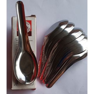 Hộp 10 muỗng inox 304 zebra