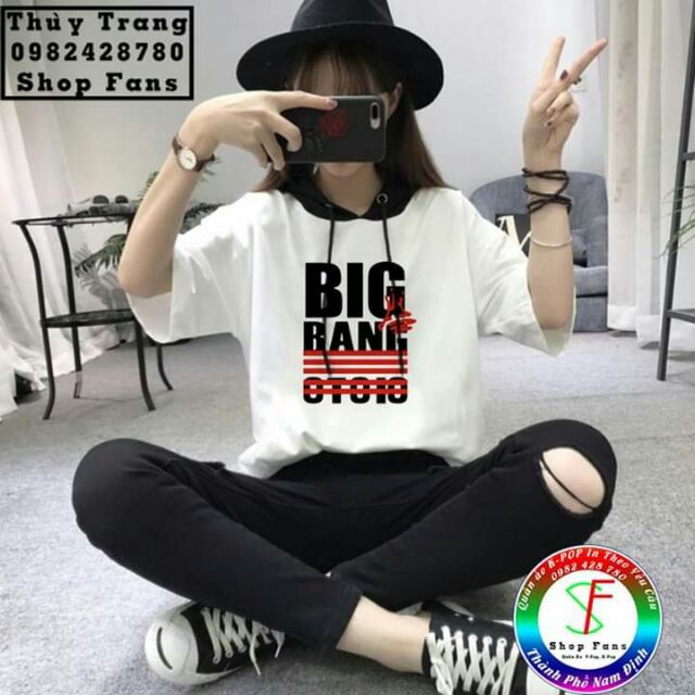 Áo hoodie hè BIGBANG thiết kế và in theo yêu cầu