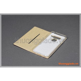 Bao da LG V40 flip leather case, hiệu Vili