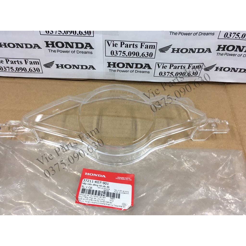 MẶT KÍNH ĐỒNG HỒ WAVE RSX 110 2012-2013 / WAVE SIÊU NHÂN, HÀNG CHÍNH HÃNG HONDA