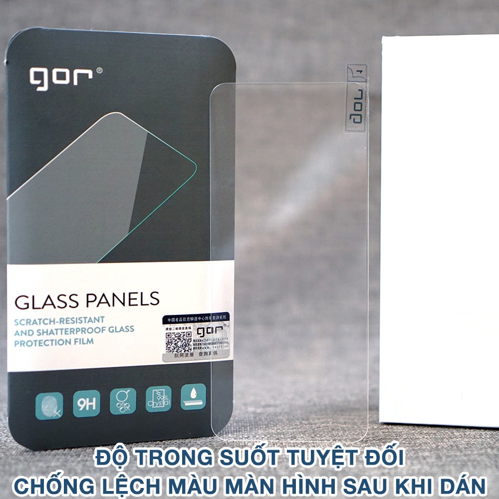 Kính cường lực Oneplus 9RT / Oneplus 10T / Oneplus 8T / 7T full màn hình chính hãng Gor - Dán màn hình Oneplus 9RT