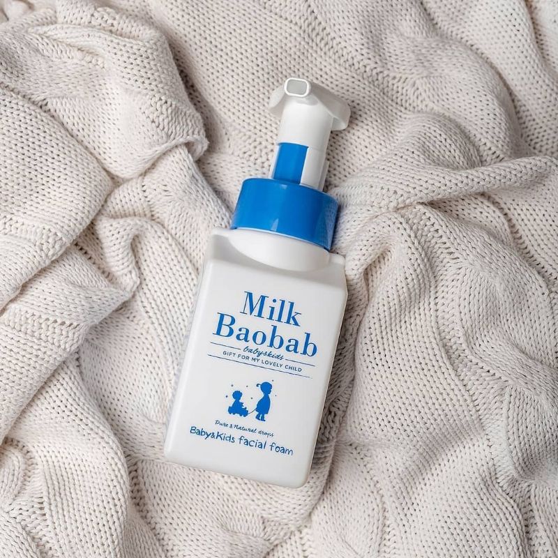 Sữa rửa mặt Milk Baobab baby Hàn quốc cho bé từ 6 tháng
