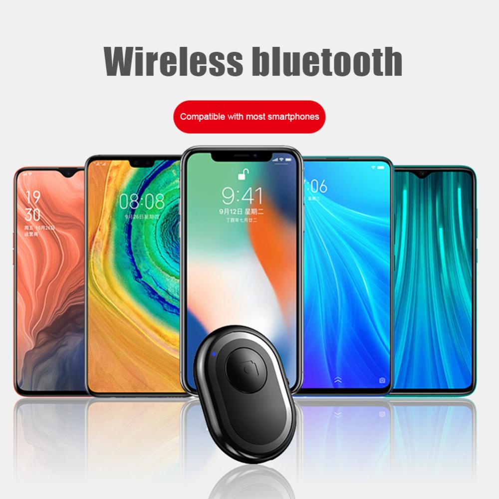 Bộ Điều Khiển Từ Xa Không Dây Bluetooth Mini DIGIFOUNDER Có Nút Bấm Điều Khiển Cho Máy Ảnh Chụp Hình Selfie Cho iOS Android More L2R3