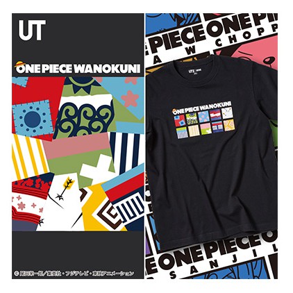 UNIQLO Hàng Có Sẵn Áo nam Nữ In Hình Anime One Piece 440673