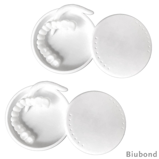 (Hàng Mới Về) Set 2 Hàm Răng Giả Bọc Silicone Tiện Dụng