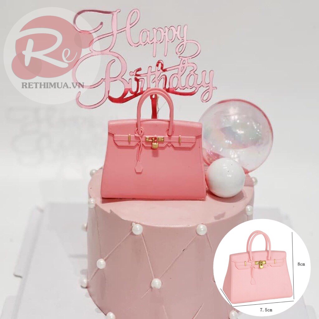 Túi Her-mes Nhựa Trang Trí Bánh