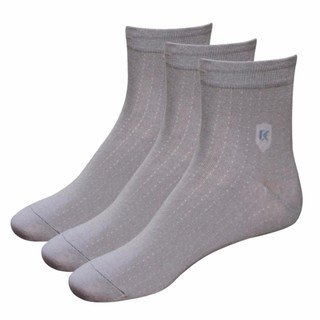 Combo 3 đôi vớ nam Cotton màu nâu nhạt Donakein