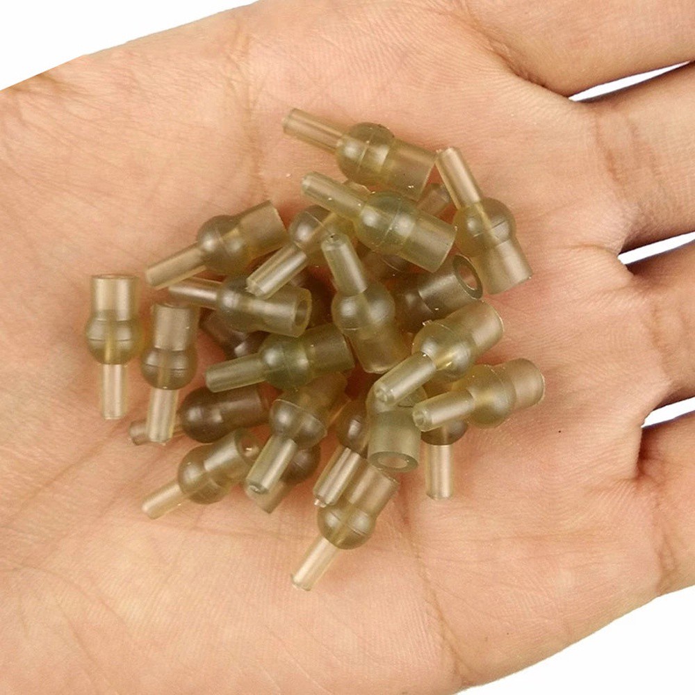 Hạt bảo vệ đầu dây câu cá bằng cao su mềm mại chuyên dụng